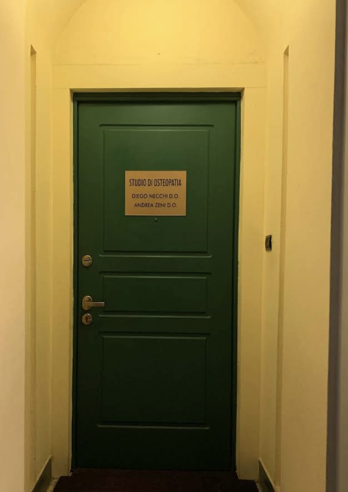 Esterno dello studio in Via San Vittore 40, Milano